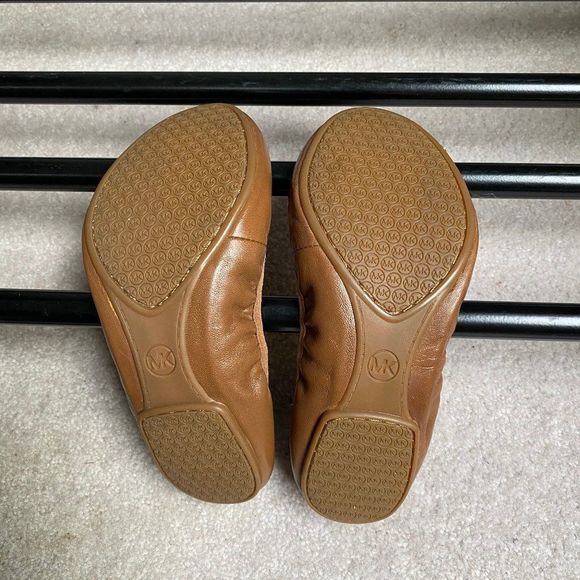 MICHAEL KORS Women City Leather Ballet Flats - NEW NWOB - Picture 8 of 8